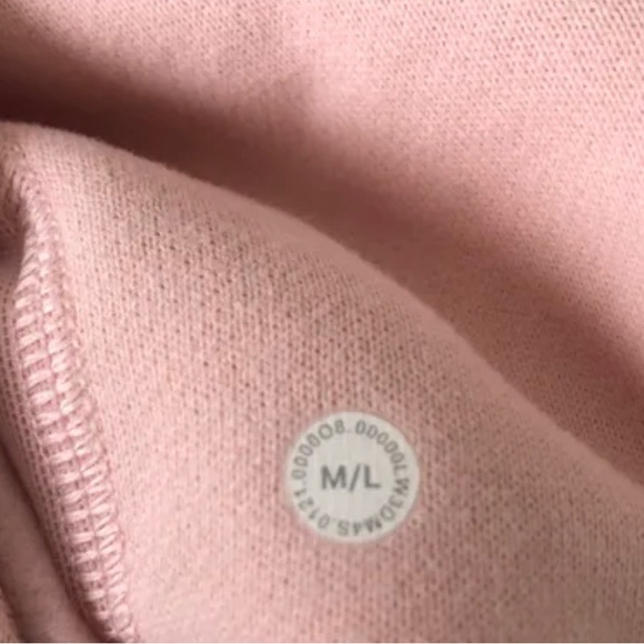 Lululemon Strawberry Milkshake Half Zip Scuba - Picture 3 of 4